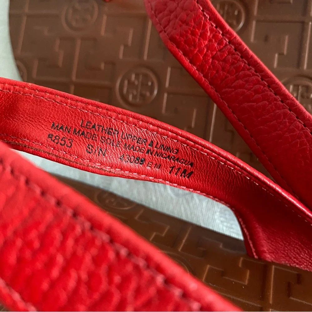Tory Burch Logo thong sandals
